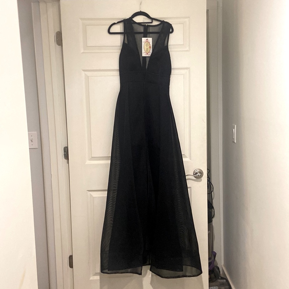 NWT mesh gown.